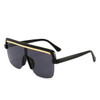 LUXURY RIMLESS RECTANGLE WOMEN BEACH SUNGLASSES-Cosmique Studio
