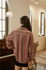 VINTAGE FLORAL ETHNIC SHIRT-Cosmique Studio-Aesthetic Clothing Store