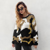 CHIC AUTUMN KNITTED SWEATER-Cosmique Studio-aesthetic-clothing-store