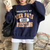 VINTAGE COLLEGE STYLE SWEATSHIRT-Cosmique Studio-aesthetic-clothing-store