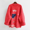 SOFT COZY KNITTED CARDIGAN SWEATER-aesthetic-clothing-cosmiquestudio.com