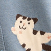 KAWAII STYLE CUTE CAT CARDIGAN SWEATER-aesthetic-clothing-cosmiquestudio.com