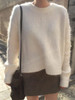 SOFT ELEGANT KNITTED SWEATER-Cosmique Studio-Aesthetic-Outfits