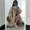 OFFICE STYLE CHIC CREAM LONG COAT-Cosmique Studio-Aesthetic-Outfits