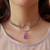 KAWAII GIRL CUTE JELLY BEAR NECKLACE-Cosmique Studio-Aesthetic-Outfits