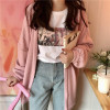 AESTHETIC PASTEL LOOSE CARDIGAN-Cosmique Studio-Aesthetic-Outfits