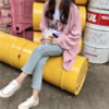 AESTHETIC PASTEL LOOSE CARDIGAN-Cosmique Studio-Aesthetic-Outfits