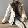 STREETWEAR ZIPPER PUFFER COAT - Cosmique Studio - Aesthetic Outfits