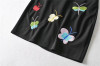 KAWAII BUTTERFLY EMBROIDERY MINI SKIRT - Cosmique Studio - Aesthetic Outfits