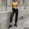 GOTH QUENTIN TARANTINO CROP TOP - Cosmique Studio - Aesthetic Outfits