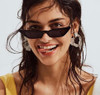 RETRO CAT EYE SUNGLASSES - Cosmique Studio - Aesthetic Outfits