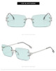 COOL GIRL RECTANGLE SUNGLASSES - Cosmique Studio - Aesthetic Outfits
