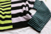 Y2K ASYMMETRIC STRIPED KNITTED SWEATER - Cosmique Studio - Aesthetic Outfits