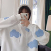 SOFT AESTHETIC CLOUDS HOODIE - Cosmique Studio