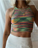 INDIE AESTHETIC KNITTED TANK TOP - Cosmique Studio - Aesthetic Clothes