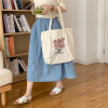 VINTAGE ROSE DESIGN CLOTH BAG-Cosmique Studio