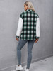 Indie Plaid Soft Sleeves Snap Jacket
