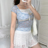 Coquette Aesthetic Lace Top