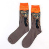 art fashion socks the scream
