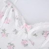 Coquette Floral Lace Mini Dress
