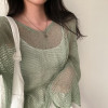 One Size Mesh Sweater