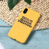 written and directed by quentin tarantino phone case in yellow