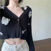 ANGELCORE BUTTERFLY CROP CARDIGAN