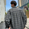 ENGLAND STYLE PLAID MEN JACKET-Cosmique Studio-aesthetic-clothing-store