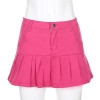 SOFT GIRL PLEATED SEXY MINI SKIRT-aesthetic-clothing-cosmiquestudio.com