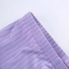 Y2K PURPLE RIBBED FLARE PANTS - Cosmique Studio - Aesthetic Outfits