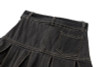 Y2k Pleated Denim Mini Skirt