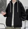 Casual Zip Up Men Hoodie