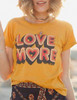 love more tee in yellow