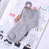 princess style socks in grey