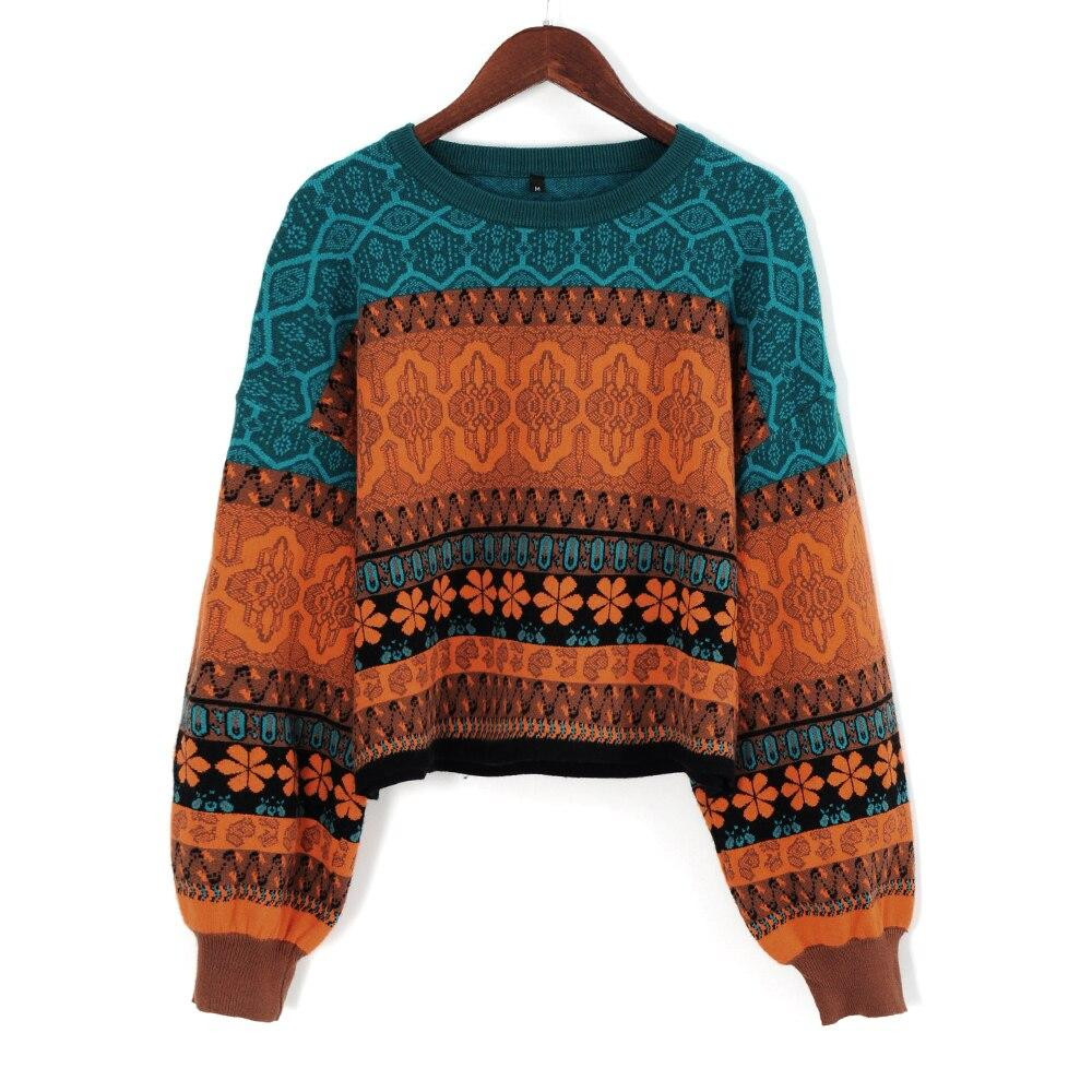 90S VINTAGE CHIC KNITTED SWEATER - Cosmique Studio