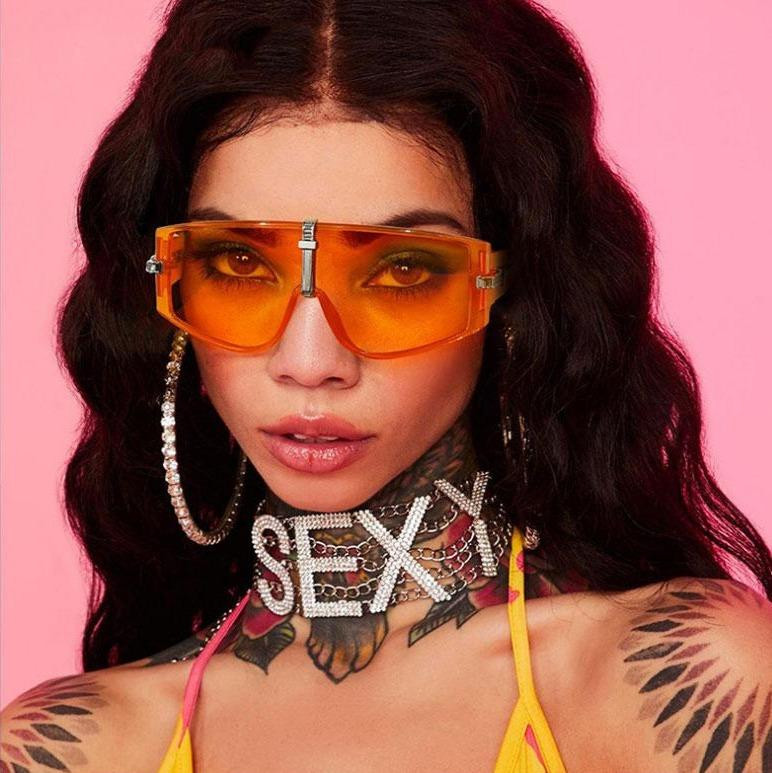 Y2K OVERSIZED SUNGLASSES - Cosmique Studio display picture 1