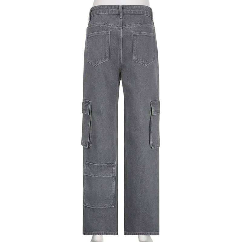 Grunge Stars Cargo Pants - Cosmique Studio