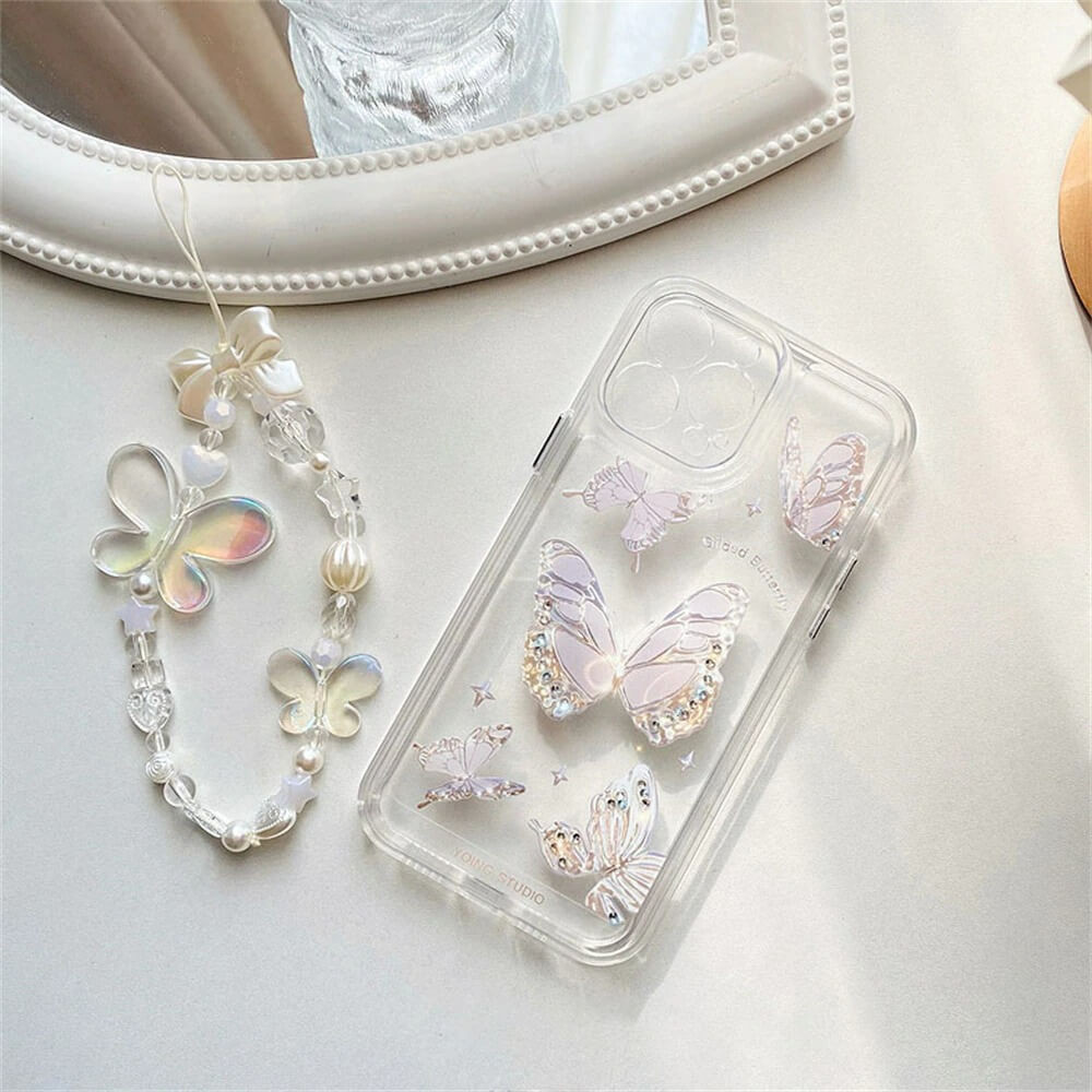 Fairycore Shiny Butterfly Phone Case - Cosmique Studio