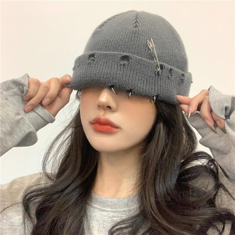 帽子 00s Roen Pistols Cashmere Grunge Beanie Amazon.com: Grunge Beanie Grunge Accessories Slouchy Beanie Y2K