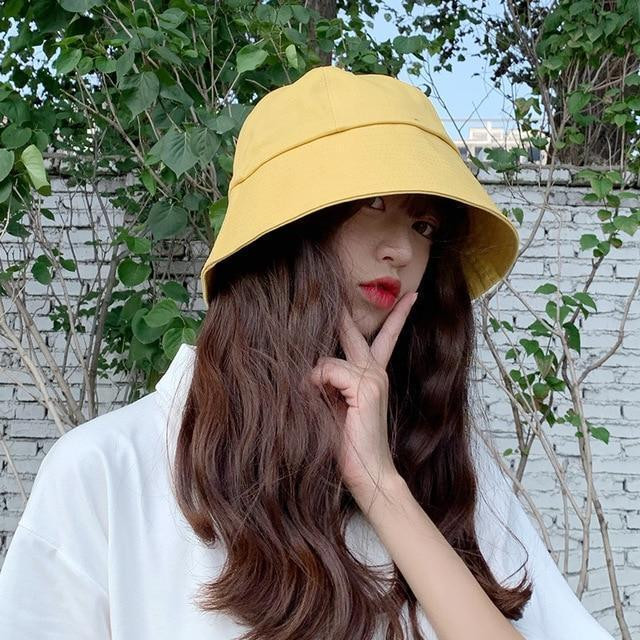AESTHETIC KOREAN STYLE COLORED BUCKET 
