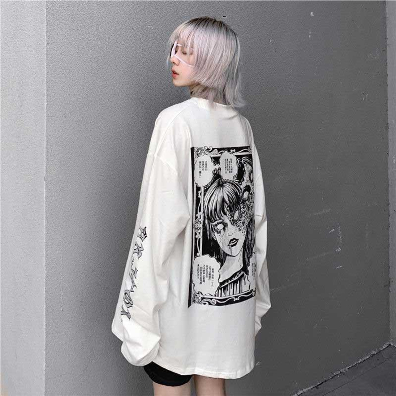 Korean Short Sleeve Mens Fashion Cotton Oversized Tshirt Pattern Teenager  Anime T Shirt Sexy Harajuku Aesthetic Clothing S5xl  Tshirts  AliExpress