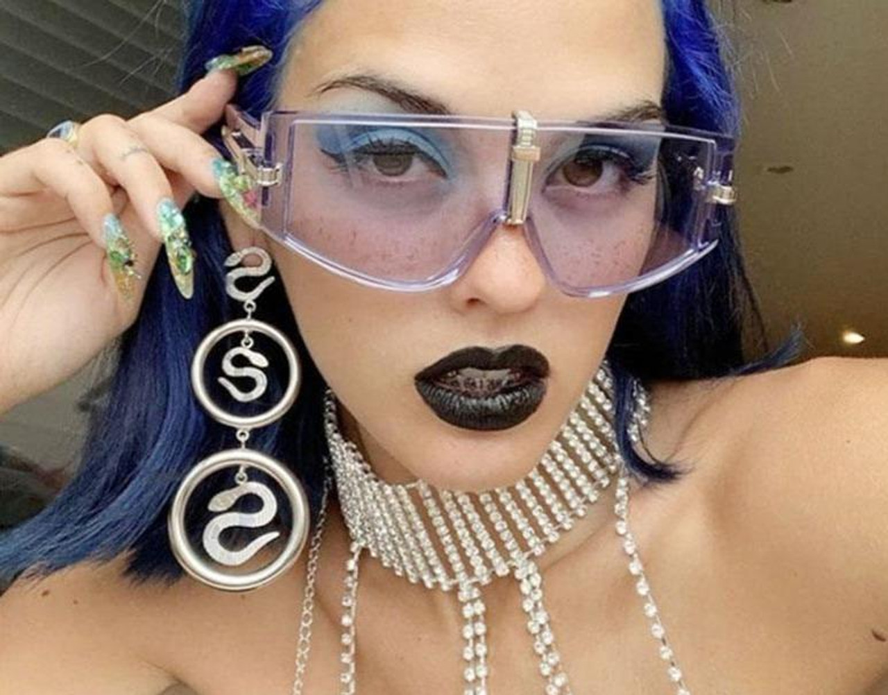 Y2K OVERSIZED SUNGLASSES - Cosmique Studio