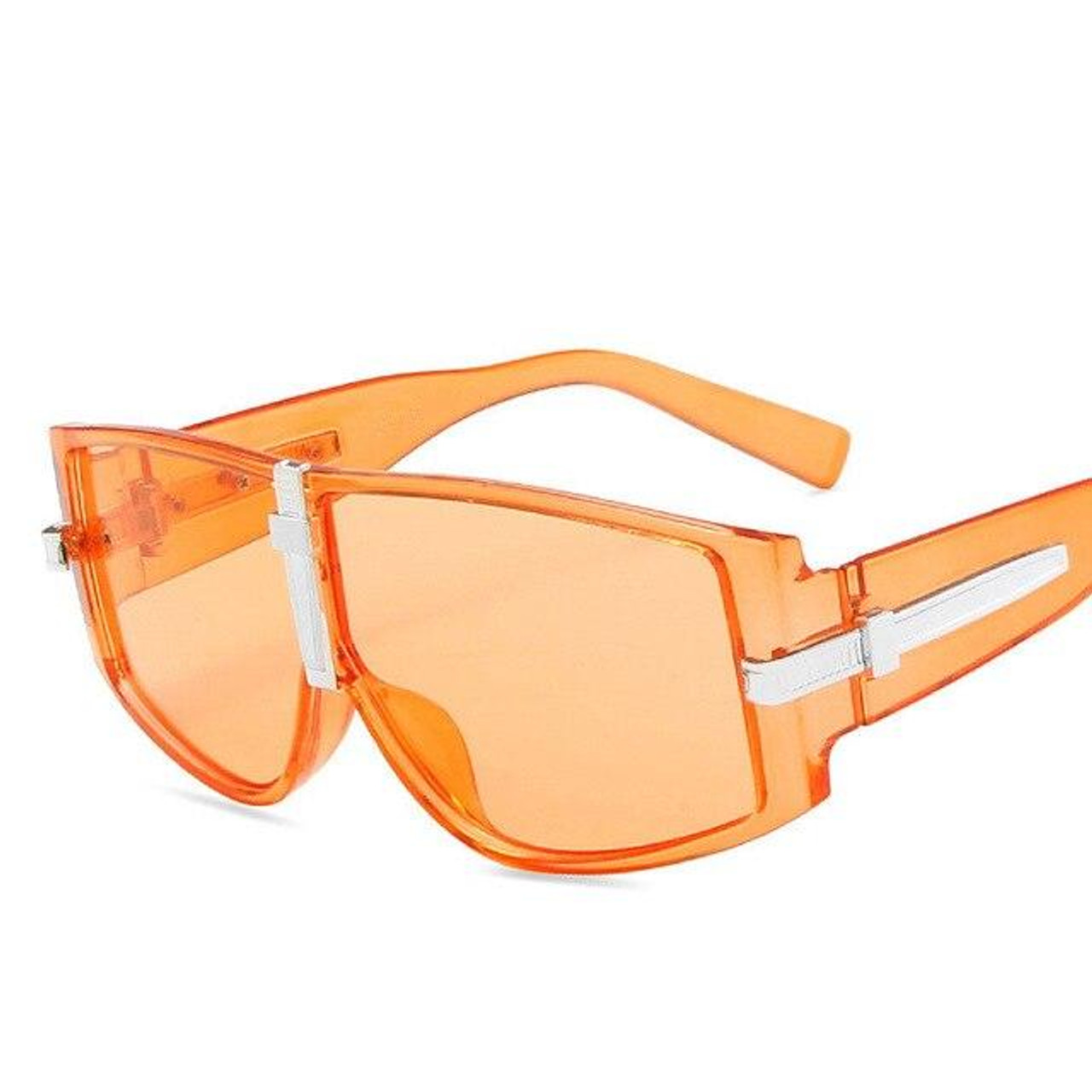 ★ MUUTO★ Oversized Sunglass SLAB 14 C20 MUS14C20 Miu Miu Glimpse MU 14ZS Irregular Sunglasses | EyeOns.com