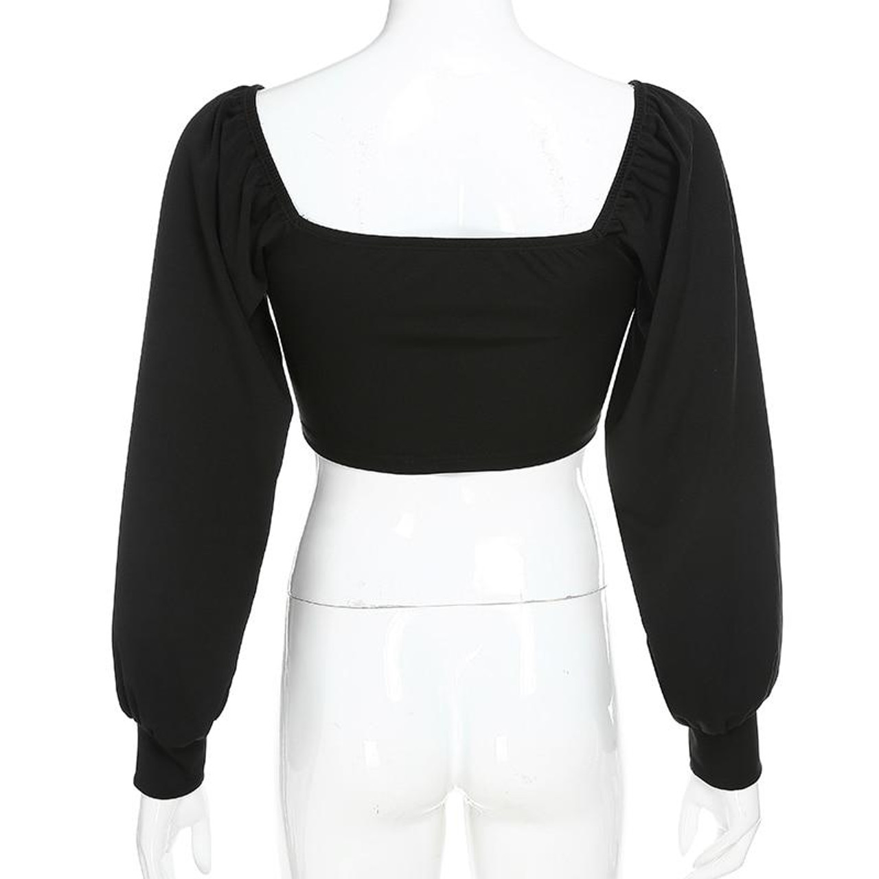 トップス andmary Abbie fur tops black ANDMARY】Abbie fur tops
