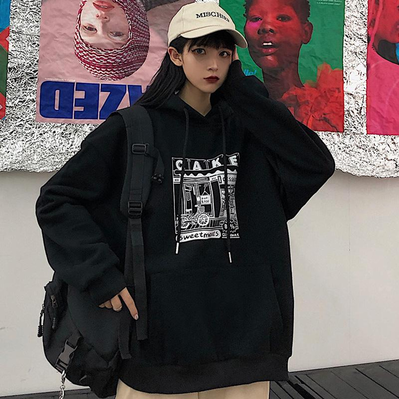 10,120円【KAKAZZY】bf style hoodie