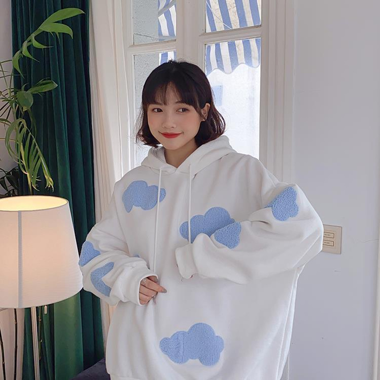 Cosmique Studio Soft Aesthetic Clouds Hoodie