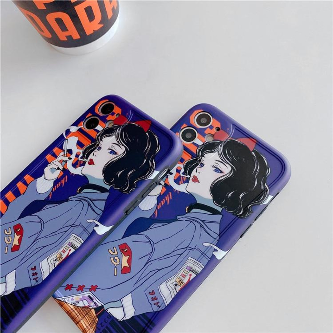Cute Phone Cases Kawaii Anime IPhone Case Cover - RegisBox