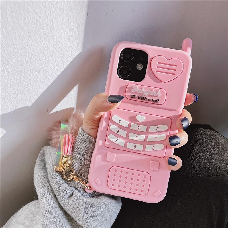 KAWAII BABYPINK CUTE PHONE CASE - Cosmique Studio KAWAII BABYPINK CUTE PHONE CASE - Cosmique Studio