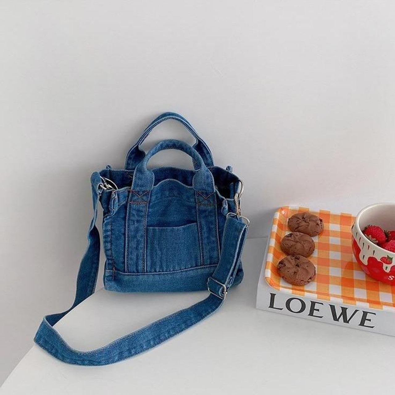 The Denim Small Tote Bag | Marc Jacobs | Official Site