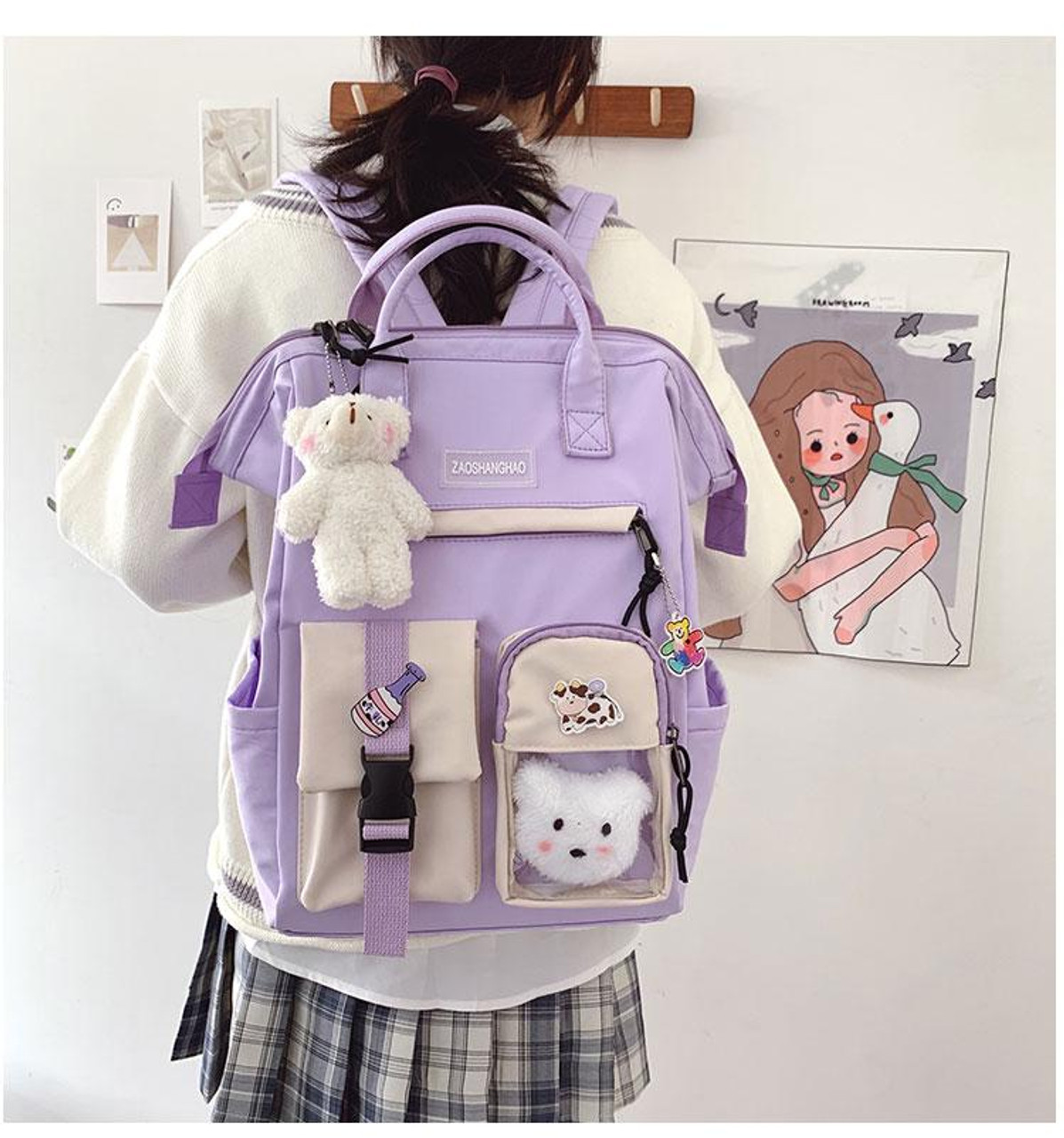 Cutie Bear Backpack for Sale by michaelkatz25